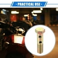 thumbnail image 2 of Unique Bargains 1 Set Car Double Banjo Bolt M10x1.0 42mm Metric Thread Turbo Brake Line Fitting Adapter W/ Washers, 2 of 7