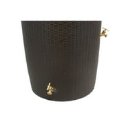 أفكار جيدة انطباعات بالي 50 غالون Rain Saver - بلانتر توب - بني داكن