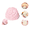 1PCS Pink A13, variant on 2026 Cream Roll Squishy Ball, 2026 New Big Filled Frozen Cake Food Taba Squeeze, Natural Rubber Wettable Slow Rising Cream Squishy, Ice Foam Stress Washable Squishies, Made to Hand Silicone Fidget