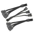 thumbnail image 1 of Cable De Extensión De Ventilador De 1 A 3, 4 Pines, Cable De Extensión De Ventilador De 1 A 3, Práctica Disipación De Calor Para Conector De Ventilador De 4 Pines, 1 of 7