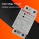 thumbnail image 3 of Protector sobretensión y subtensión autorreiniciable monofásico SVP-60 40A protector doméstico apagado y retardo reinicio automático 220V, 3 of 6