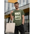 thumbnail image 2 of Heron And Crane T-Shirt Men -Sydenham Edwards Designs, Male 3X-Large, 2 of 4