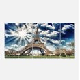 thumbnail image 2 of Magnifique Vue Tour Eiffel de Paris - Art sur Toile de Photographie Skyline, 2 of 3