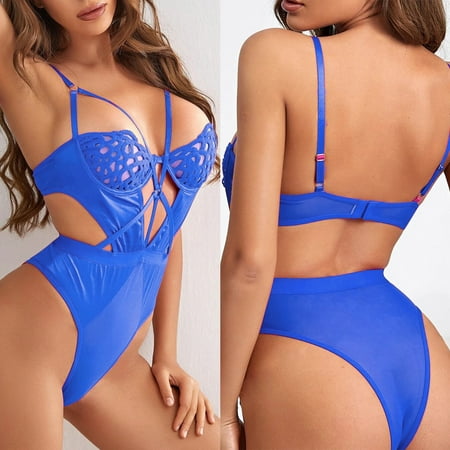 

〖TOTO〗Intimates For Women New Women Lace Lingerie Underwear Teddy Bodysuit Jumpsuit Sleepwear Embroidery