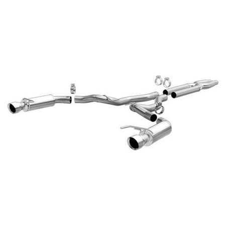 15-15 Mustang GT V8 Cat-Back Stainless Steel Competition Exhaust - 5