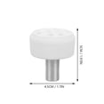 thumbnail image 2 of HAMPPLIES 2Pcs White Rubber Roller Skate Toe Stopper For Professional Skaters, 2 of 7