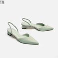 thumbnail image 3 of Zapatos de tacón alto de diseñador de lujo para mujer, calzado individual con punta en pico, sexys, para oficina, fiesta, boda, primavera, 3 of 5
