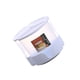 thumbnail image 2 of Billuyoard Dispensador de granos giratorio de 3 rejillas, caja de almacenamiento con cubierta extraíble de maíz de maní, frijol, soja, comida Organizadores de utensilios de cocina Blanco, 2 of 6