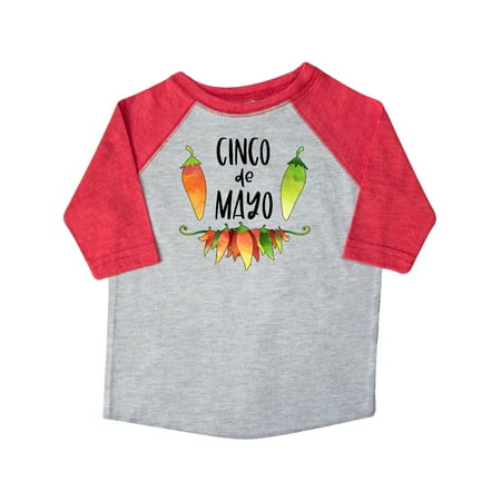 

Inktastic Cinco De Mayo Peppers Gift Toddler Boy or Toddler Girl T-Shirt
