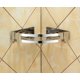 thumbnail image 4 of Ducha de esquina sin taladrar con 2 ganchos de ducha Soporte autoadhesivo a prueba de herrumbre para artículos de baño 1 pieza (plata) Shuxiu Wang 9024715001818, 4 of 4