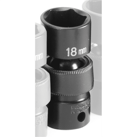 Grey Pneumatic 1018UM 3/8" Drive x 18mm Standard Universal