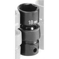 Grey Pneumatic 1018UM 3/8" Drive x 18mm Standard Universal