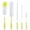 Light Green, variant on Bottle Cleaning Brush Five In One Bottle Washing Brush Long Handle Bottle Washer Narrow Neck Beer Bottle Washing Brush