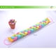thumbnail image 3 of Toalla De Baño Twist Pull Back Strip Patrón En Espiral Rub Back De Obra Fina Toalla De Doble Cara De 4 Hebras Con Parte Posterior Retorcida Con Anillo Interior De Esponja Para Baño Serendint HA013096-00, 3 of 6