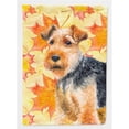 thumbnail image 1 of Carolines Treasures BB9961GF Welsh Terrier Fall Flag - Garden Size, 1 of 3