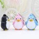 thumbnail image 5 of Paquete de 2 llaveros de pingüino con iluminación LED y sonido, llavero de juguete para niños (negro), 5 of 5