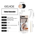 thumbnail image 3 of Fiudx Liquidación de ahorros de verano Maquillaje Cover Up, Corrector Para Manchas Oscuras, Vitíligo and Más, 2 Colors Por Juego, 3 of 7
