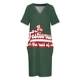 thumbnail image 3 of Vestido largo Festivus con bolsillo para mujer, elegantes vestidos de fiesta, vestidos de noche para mujer en oferta., 3 of 6