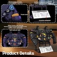 thumbnail image 4 of Ylutex F1 Racing Simulator Steering Wheel Building Block Set, Mechanical Formula Sim Cars Driving Collectible Model Kit with Moving Parts & Phone Holder (833PCS), 4 of 8