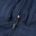 thumbnail image 5 of Big & Tall Men's Zip Up Sleeveless Fishing Vest Mesh Lining Full Zip Outdoor Hiking Lightweight Utility Jacket with Zipper Pockets, 5 of 9