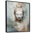 thumbnail image 2 of Designart "Sacred Buddhist Sculpture III" Buddhism Floater Framed Canvas Wall Art, 2 of 5