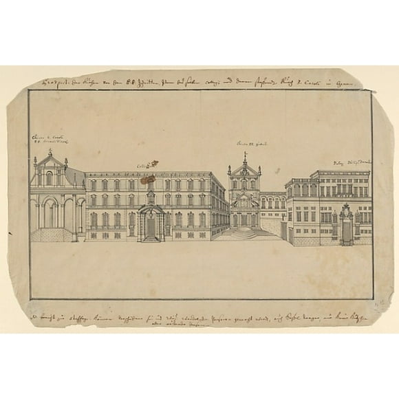 View of Via Balbi in Genoa Poster Print by Anonymous Italian (Genoese) 17th Century (18 x 24)