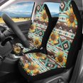 thumbnail image 2 of XYZCANDO Sunflower Pattern Front Seats Protector 2 Piece Full Protection Vehicle Seat Covers Car Interior car Front Seats, Breathable Waterproof SUV Van, 2 of 10