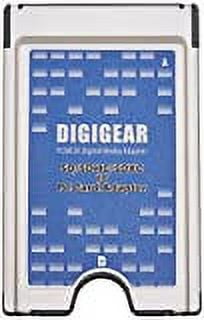 Digigear Digigear Sd Sdhc Sdxc To Pcmcia Pc Card, Adapter Supports, Ata Flash Memory Flash_Memory
