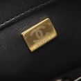 thumbnail image 5 of Pre-Owned CHANEL Matelasse Shoulder Bag/Handbag in Lambskin Leather, Women's, Black, 5 of 9