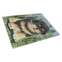 Caroline's Treasures Tibetan Mastiff Glass Cutting Board Large