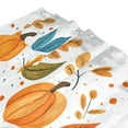 thumbnail image 3 of Yayeee Shower Curtain with Hooks 72"x72" Waterproof Fabric Bathroom Hanging Decor, Pumpkins Pattern, 3 of 5