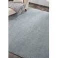 thumbnail image 5 of Malibu Shag Solid Slate Area Rug, 5 of 7