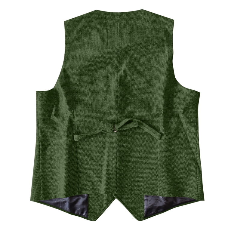 dark green dress vest ASOS DESIGN slim suit vest in dark green