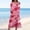 *Multicolor 27, variant on ClodeEU Women's Valentine's Day Long Sleeve V Neck Print Midi Dress,Trendy Loose Cozy Dress Multicolor 27,Womens Plus M
