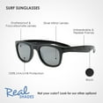 thumbnail image 5 of Real Shades Kids Surf Unbreakable UV Protection Iconic Sunglasses, Graphite, Baby Age 0+, 5 of 8