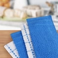 thumbnail image 2 of Utopia Kitchen Towels 6 Pack, 15 by 25 Inches, 100% Ring Spun Cotton Super Soft and Absorbent Linen Dish, Tea and Bar Towels Set, Blue, 2 of 7