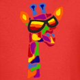thumbnail image 3 of CafePress - Giraffe In Sunglasses T Shirt - Dark T-Shirt Kids XS-XL, 3 of 4