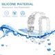 thumbnail image 3 of Banda de pulsera inteligente para Huawei Band 7 NFC / Band 6 / Honor Band 6 (Blanco), 3 of 8