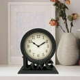 thumbnail image 6 of deevoka Desk Clock European Classic Decorative Retro for Bedside Bedroom Table B, 6 of 9