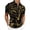 Black@GC@, variant on CONZONE Men's Polo Shirt Short Sleeve Zip Polo Shirt for Men Casual Graphic Breathable Loose Fit Cozy Summer Golf Shirts