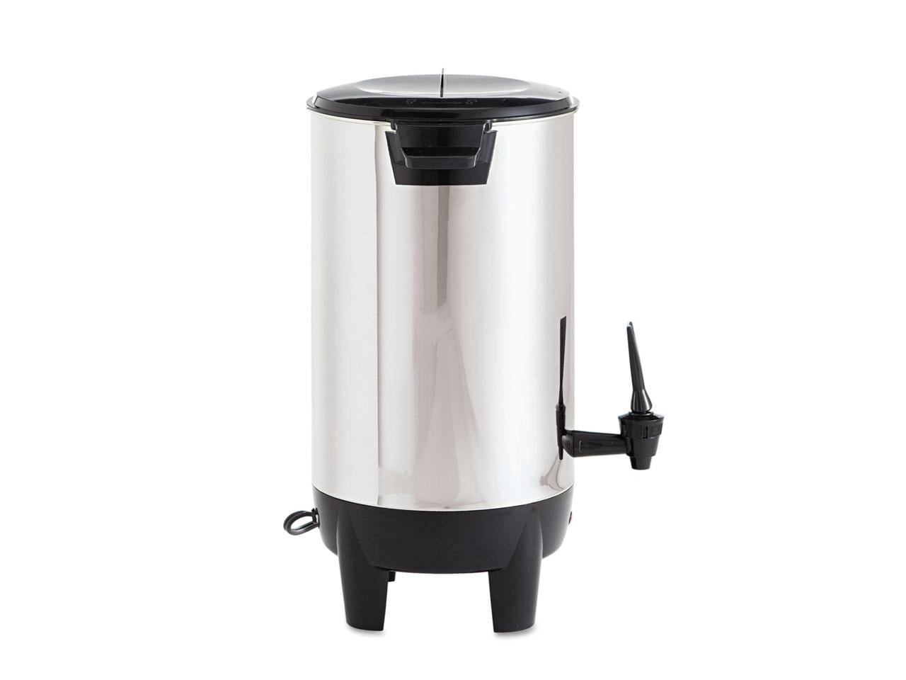 CoffeePro CP50 Cafetera para el hogar/negocios, urna de filtración de doble  pared de 50 tazas