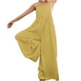 thumbnail image 2 of CEHVOM Combinaisons Rétro de Mode pour Femmes, Bretelles, Combinaison une Pièce Unie, Pantalon en Coton, 2 of 6