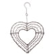 thumbnail image 4 of Macetas colgantes de hierro, jardinera de cesta de metal, soporte para flores, para interiores y 21cm en forma de corazón, 4 of 8
