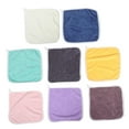 thumbnail image 6 of HONMEET Soft Flannel Washcloths for Face and Body, Assorted Colors, Gentle and Absorbent Towels for Home Use, 6 of 8