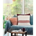 thumbnail image 3 of LR Home Garnet Quarry Striped Throw Pillow, 3 of 9