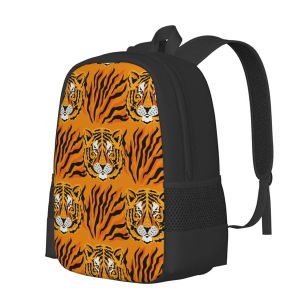 Easygdp Tiger Mochila de Gran Capacidad Minimalista Ideal para Escuela, Viajes y Uso Diario