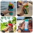 thumbnail image 3 of 4-Pack Soda Can Lids with Straw, Leak-Proof Silicone Covers, BPA-Free, Fits Soda, Juice, Seltzer Cans, Drink Accessories, 3 of 4