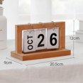 thumbnail image 3 of Coofit Table Calendar Creative Simple Desk Calendar Desk Decoration pour le bureau à domicile, 3 of 8