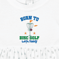 thumbnail image 4 of Inktastic Born to Disc Golf with Daddy Golfing Girls Baby Dress, 4 of 5