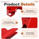 thumbnail image 3 of Uxcell 2Pcs Clips de Carpeta Extra Grande, 3" Clips de Metal para Papel, Clips de Bisagra para Manualidades DIY, Pinturas, Dibujos, Fotos, Snacks, Alimentos, Suministros para el Hogar y Oficina, Rojo, 3 of 7